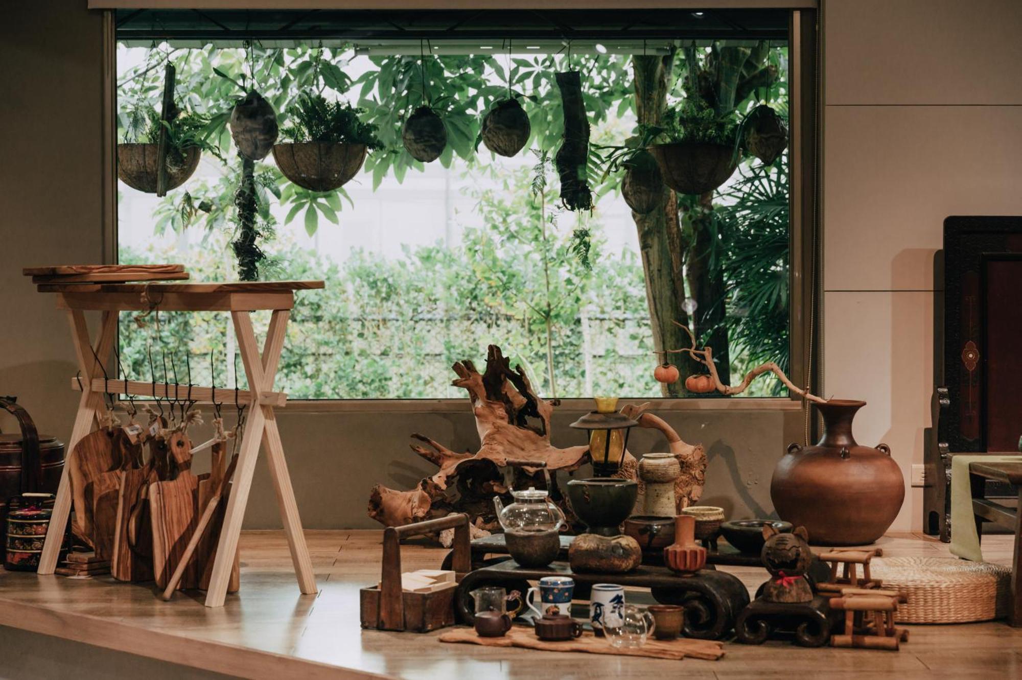 藴慢築 茶花藝主題民宿 Yun Man Zhu Homestay Gongguan Ngoại thất bức ảnh