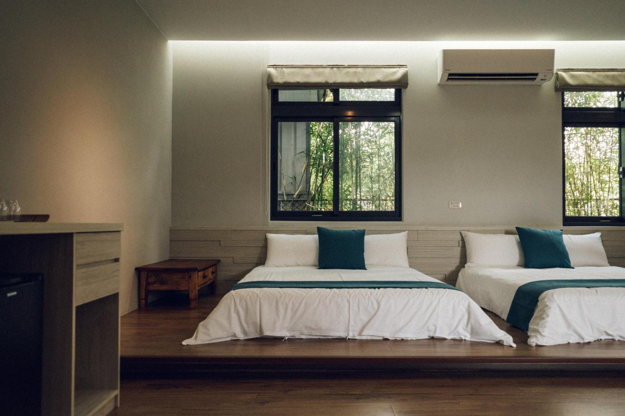 藴慢築 茶花藝主題民宿 Yun Man Zhu Homestay Gongguan Ngoại thất bức ảnh